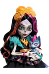 Ana Karakter Bebekler HPD53 - Siyah Elbiseli Skelita Calaveras Jhk34