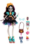 Ana Karakter Bebekler HPD53 - Siyah Elbiseli Skelita Calaveras Jhk34