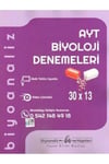 Biyoanaliz Yayınları AYT Biyoloji 30 x 13 Denemeleri