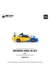 Pop Race Honda NSX-R GT Spoon Sports 1:64 Diecast Model Araba PR640310