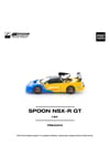 Pop Race Honda NSX-R GT Spoon Sports 1:64 Diecast Model Araba PR640310