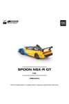 Pop Race Honda NSX-R GT Spoon Sports 1:64 Diecast Model Araba PR640310