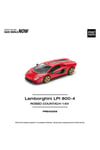 Pop Race Lamborghini LPI 800-4 Rosso Countach Kırmızı 1:64 Diecast Model Araba