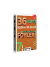 Yargı Ders Arkadaşım 7.Sınıf Sosyal Bilgiler 36 Haftalık Ödev Föyleri