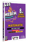 Yargı Ders Arkadaşım 8.Sınıf LGS MEBİM Matematik 8 Adet Genel Deneme
