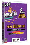 YARGI Ders Arkadaşım 8.Sınıf LGS Hazırlık MEBİM Denemeleri - FEN BİLİMLERİ 8 Adet Genel Deneme