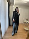 ASİMETRİK ŞİFON SİYAH ÜST