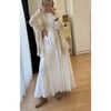 BELİ İNCİ DETAYLI MAXİ BOY ETEK