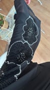 BONCUK İŞLEMELİ ABAYA