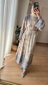 DESENLİ MOKA ABAYA