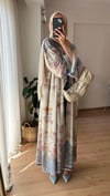 DESENLİ MOKA ABAYA
