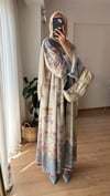 DESENLİ MOKA ABAYA