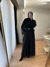 KAFESLİ TÜL MARJİNAL BLUZ