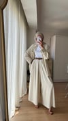 KEMERLİ KETEN PANTOLON ETEK