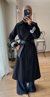 KROKODİL DETAYLI TRENÇKOT