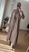 LORA ABAYA ELBİSE İKİLİ TAKIM