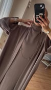 LORA ABAYA ELBİSE İKİLİ TAKIM