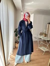 OMUZ APOLETLİ ASTARSIZ TRENÇ