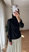 OMZU TAŞLI DÜĞME DETAYLI BLUZ