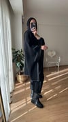 ORJ MARKA CEPLİ YÜN PANÇO