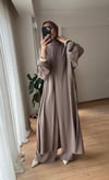 SEPIA YIRTMAÇLI MODAL TAKIM