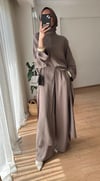 SEPIA YIRTMAÇLI MODAL TAKIM