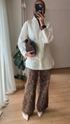 SOFYA KÖPRÜLÜ YAKA POPLİN GÖMLEK