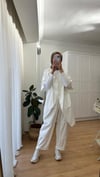 TASARIM DUBLE PAÇA BİYELİ PANTOLON
