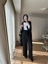 YAN CEPLİ PREMİUM KREP SATEN PANTOLON