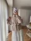 YÜKSEK YAKA LİZA CEKET