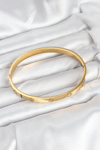 316L Çelik Gold Renk 65 mm Kadın Kelepçe Bileklik