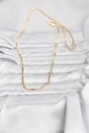 CM 14K Gold Renk 60 cm Zincir Kadın Kolye
