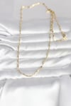 CM 14K Gold Renk İnce Ataç Zincir Model 60 cm Kadın Kolye
