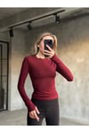 Buzzy Kumaş Parmak Geçirmeli Body