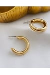 Asimetrik Boru Halka Küpe (2 cm)