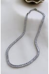 Çelik Baget Kesim Suyolu Kolye (4 mm)