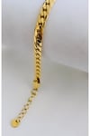 Çelik Örme Unisex Gold Bileklik