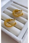 Gold Küpe (3 cm)