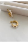İncili Halka Küpe (1,5 cm)
