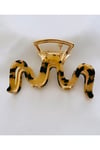 İthal Metal Renkli Dalga Model Mandal Toka (8 cm)