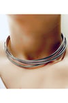 İthal Üçlü Choker Kolye