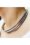 İthal Üçlü Choker Kolye