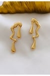 Su Damlası Model Küpe ( 5 cm)