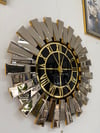 PİYANO MODEL DUVAR SAAT GOLD RENK