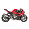 AKRAPOVIC S-B10E10-APLT BMW S1000R/M1000R(21-26)-S1000RR/M1000RR(19-26)EVOLUTIONLINE(TITANIUM)EGZOZ