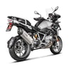 AKRAPOVIC S-B12SO23-HAAT BMW R 1250 GS / ADVENTURE (19-24) SLIP-ONLINE (TITANIUM) EGZOZ