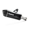 AKRAPOVIC S-B12SO23-HAATBL BMW R 1250 GS / ADVENTURE (19-24) SLIP-ONLINE (TITANIUM) EGZOZ