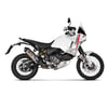 AKRAPOVIC S-D9SO19-HJAT DUCATI DESERT X (22-24) SLIP-ON LINE (TITANIUM) EGZOZ
