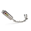 AKRAPOVIC S-H11R2-WT/2 HONDA CRF1100L AFRICATWIN ADVENTURE SPORTS (20-24) RACINGLINE(TITANIUM)EGZOZ