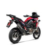 AKRAPOVIC S-H11SO4-HAFT HONDA CRF1100L AFRICATWIN / ADV. SPORT (24-26) SLIP-ON LINE (TITANIUM) EGZOZ